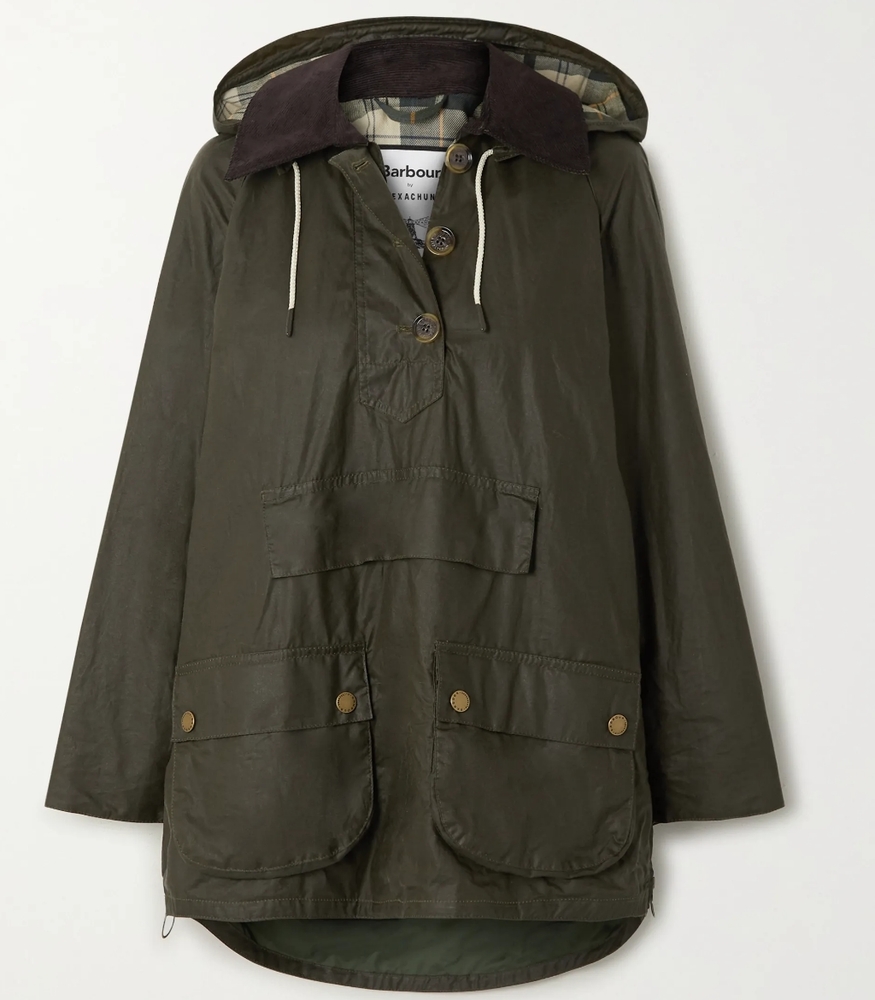 ALEXA CHUNG x BARBOUR Coco Wax Poncho Jacket
